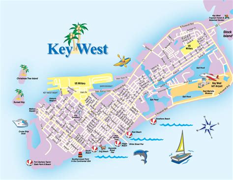 Considering tiny Key West is only 2 miles by 4 miles and located 15