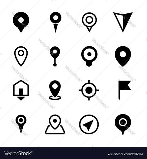 Map location symbol.  Copy and paste with one click for travel bios an...