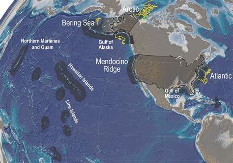 The Office of Coast Survey depicts on its nautical charts the territorial sea (12 nautical miles), contiguous zone (24nm), and exclusive economic zone (200nm, plus maritime boundaries with adjacent/opposite countries). U.S. maritime limits are ambulatory and are subject to revision based on accretion or erosion of the charted low water line.. 