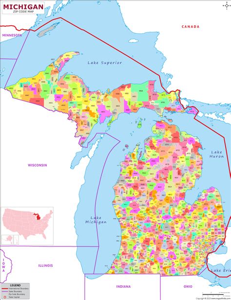 Map of All ZIP Codes in Moltke Township, Minnesota