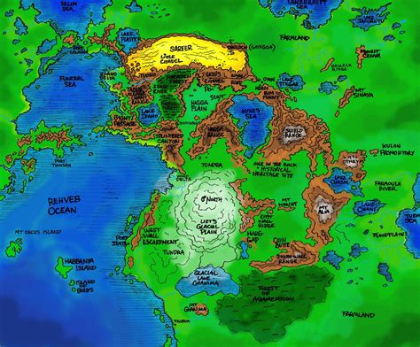 Map of Arrakis in God Emperor : r/dune - reddit.com