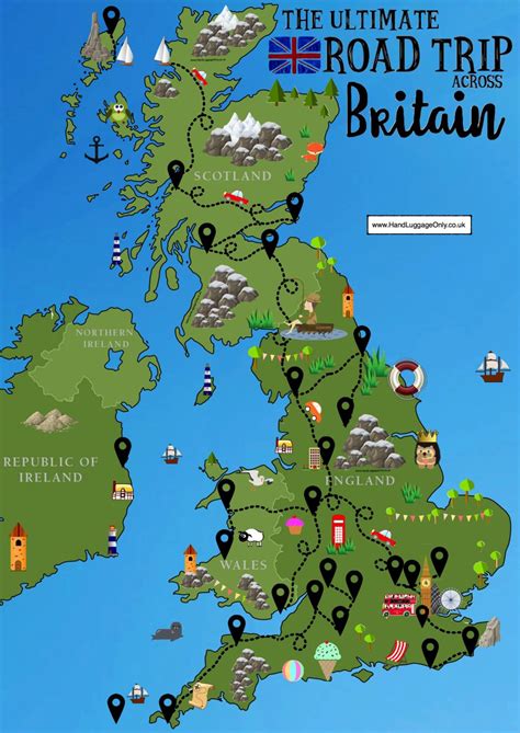 Map of Beaches in Britain Britain Visitor - Travel Guide …