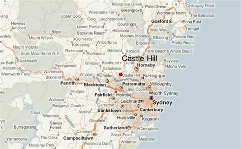 Map of Castle Hill, NSW 2154 Whereis®