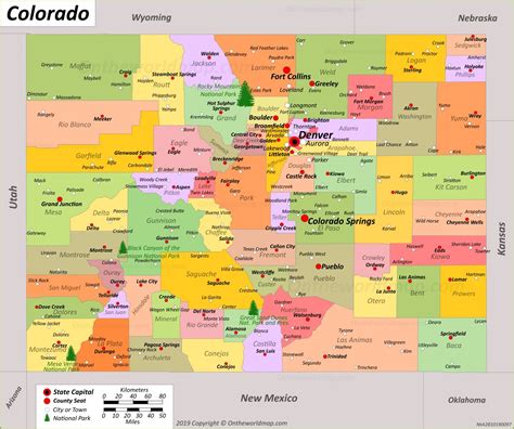 Map of Colorado City, Texas - USA States