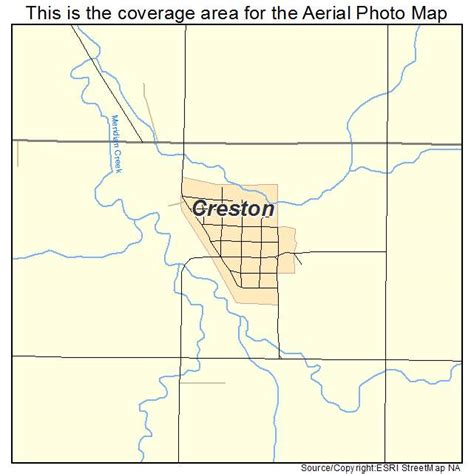 Map of Creston Nebraska NE - townmapsusa.com