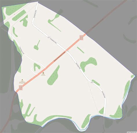 Map of Dailey Cemetery, IN, street, roads and satellite view