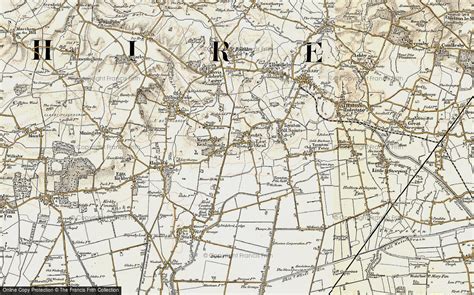 Map of East Keal Lincolnshire (United Kingdom) - mapskm