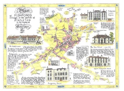 Map of Fishponds Bristol (United Kingdom) - mapskm