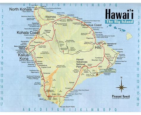 Map of Hawaii Cities - Hawaii Road Map - Geology