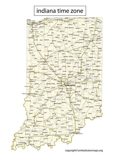 Map of Indiana Rootsweb