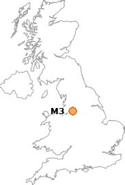 Map of M3 5PA postcode