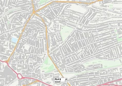 Map of PL4 8RB postcode