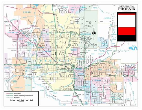 Map of Phoenix