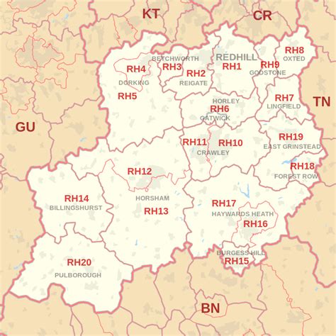 Map of RH10 3WJ postcode - doogal.co.uk