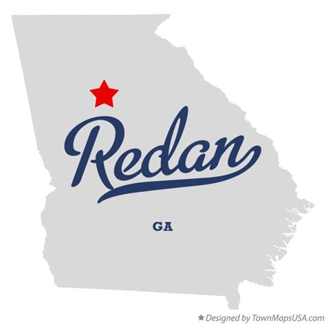 Map of Redan, GA, Georgia - townmapsusa.com