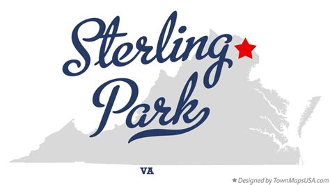 Map of Sterling Park, VA, Virginia