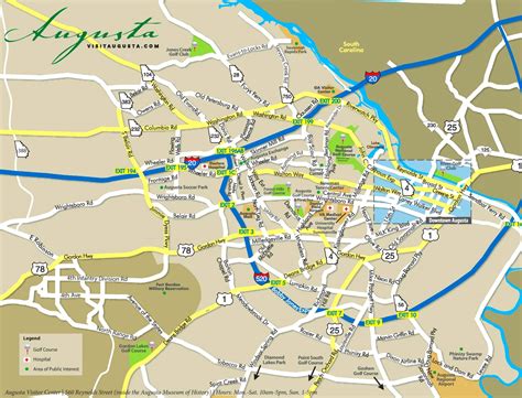 Augusta Canal Map. The Augusta Canal Authority and the GIS Division collaborated to create a map of the scenic Augusta Canal National Heritage Area. Use the map to locate biking trails, cultural and historic locations, ….