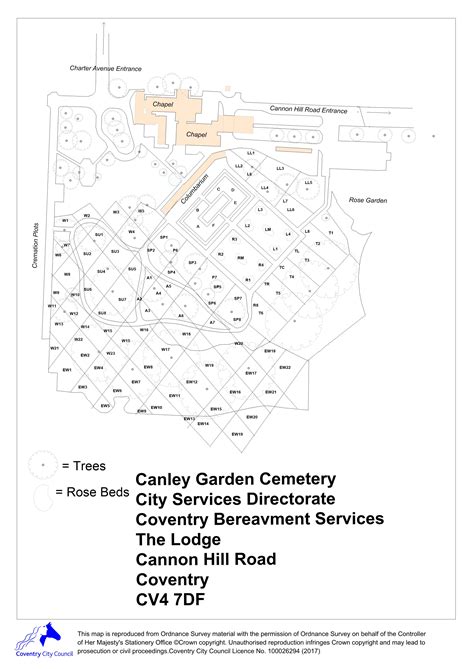 Map of canley crematorium.  Make use of Google Earth's detailed globe b...