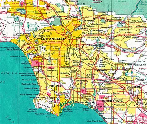 This Los Angeles road map will help you get around, fi
