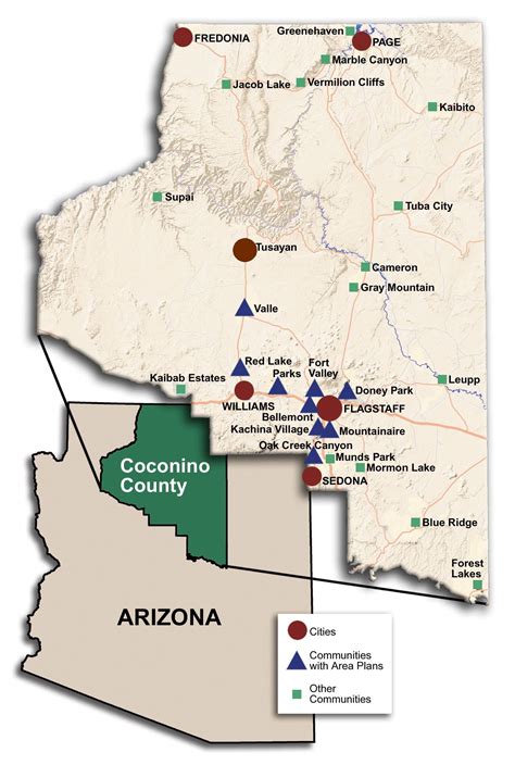 Map of coconino county. This is not just a map. It's a piece of the world captured in the image. The detailed road map represents one of several map types and styles available. Look at Coconino County, Arizona, United States from different perspectives. Get free map for your website. Discover the beauty hidden in the maps. Maphill is more than just a map gallery. 
