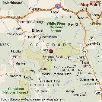 Map of colorado aspen. Places near Aspen, CO, USA: East Main Street Hotel Jerome, Auberge Resorts Collection Silver City The Little Nell The St. Regis Aspen Resort 640 S W End St 54 Co Rd 41 614 W North St North 7th Street 221 S 7th St 991 Moore Dr 43251 Co-82 Pitkin County 200 Pfister Dr The Ritz-carlton Club, Aspen Highlands Pfister Drive Richmond Hill 7200 Co Rd ... 