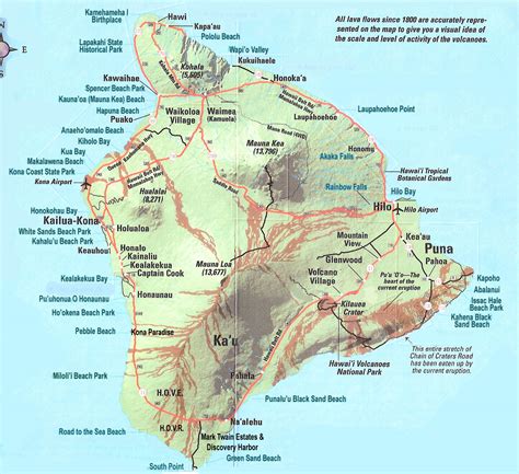 Big Island of Hawaii large map with relief, roads and cities. Large map of Big Island of Hawaii with relief, roads and cities. Image info. Type: jpeg; Size: 503 Kb;.
