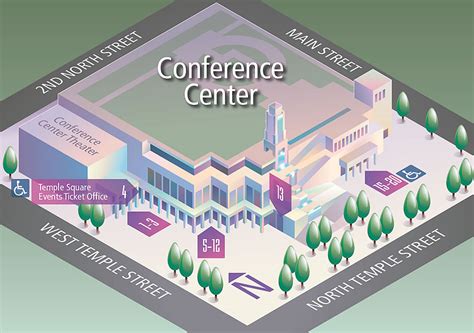 Map of lds conference center. Tickets for the 2022 production of "Savior of the World: His Birth and Resurrection" in the Conference Center Theater in Salt Lake City are available beginning November 1. For the first time in the event's history on Temple Square, the tickets are free. 