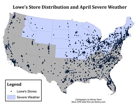 Map of lowes stores. Published by Statista Research Department , Jun 20, 2023. Lowe’s, the home improvement retailer, operated 1,738 locations worldwide in 2022, down from 1,971 stores in the previous year. Lowe’s ... 