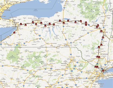 Map of nys thruway exits. Things To Know About Map of nys thruway exits. 