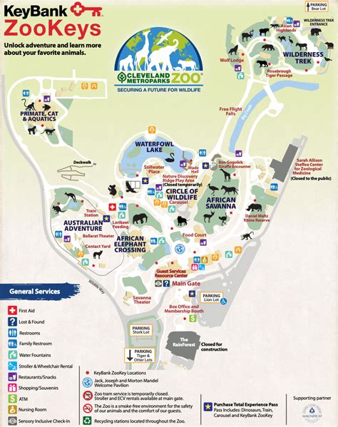 Northeast Ohio's most visited year-round attraction, Cleveland Metroparks Zoo's 183 rolling, wooded acres feature countless opportunities for guests to connect with wildlife. Located near the main entrance, African Elephant Crossing offers exceptional viewing areas of the...