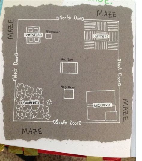 Map of the glade maze runner. One night while Thomas was exploring the Glade, Ben attacked him. Ben would've killed Thomas if it weren't for Alby shooting him with an arrow. A night later, Ben was banished from the Glade for his maniac actions. To be banished is to put the person inside the maze at night right before the walls close. 
