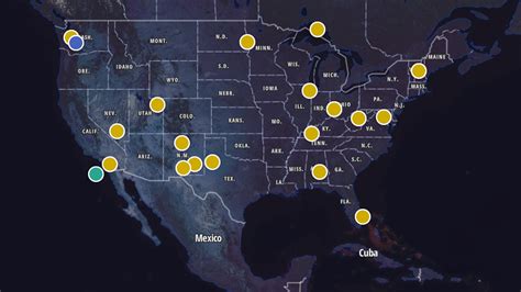 Map of ufo sightings in the us. UFOs -- for, of course, unidentified flying objects -- is the term most people use in connection to sightings of unexplained entities seen in the sky. But to the government, those mysterious items ... 