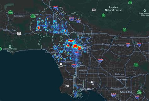 Map shows eviction hotspots popping up in Los Angeles
