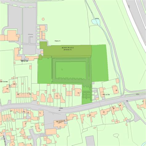 Map to Fishbourne Roman Palace, view a location map of Fishbourne Roman …