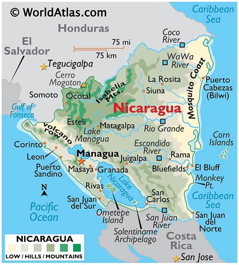 Mapa donde esta nicaragua. Coordenadas geográficas de Nicaragua. Nicaragua se encuentra en la latitud 12.865416 y longitud -85.207229. Hace parte del continente de América y está ubicado en el hemisferio norte. 