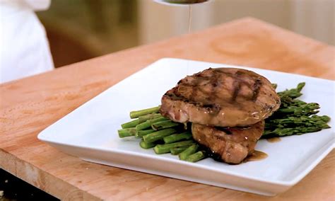 Maple Bourbon Pork Chop Recipe Food Channel