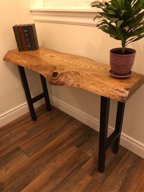 Maple Console Table - Etsy