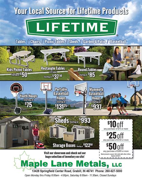 Maple Lane Metals in Grabill, IN 46741 - (260) 627-5000