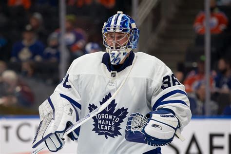 Maple Leafs goalie Jack Campbell out