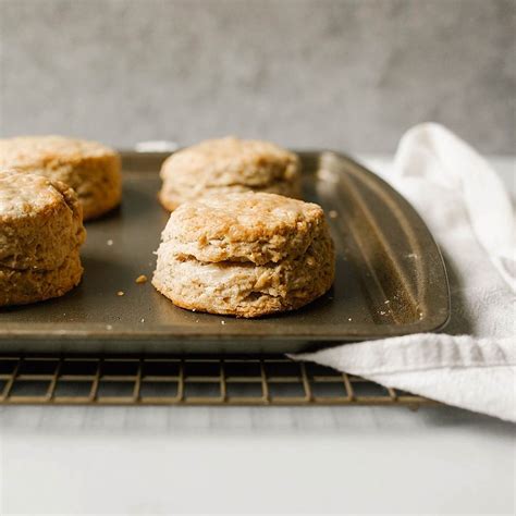 Maple Oatmeal Biscuits - Wood & Spoon