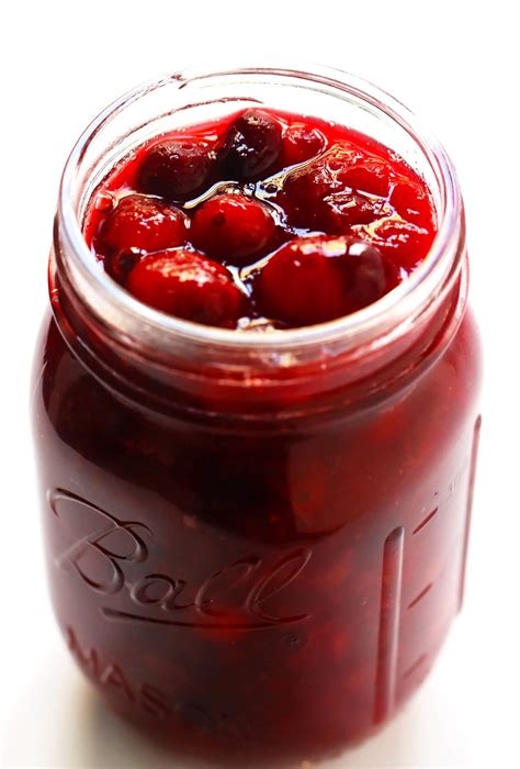 Maple Syrup Cranberry Sauce Recipe