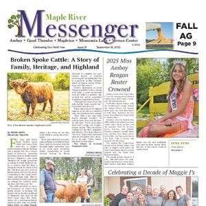 Maple river messenger.  I am looking for community-submitted event inform...
