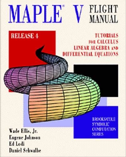 Maple v flight manual release 4 tutorials for calculus linear algebra and differential equations brookscole symbolic computation. - Handbook of industrial crystallization butterworth heinemann series in chemical engineering.