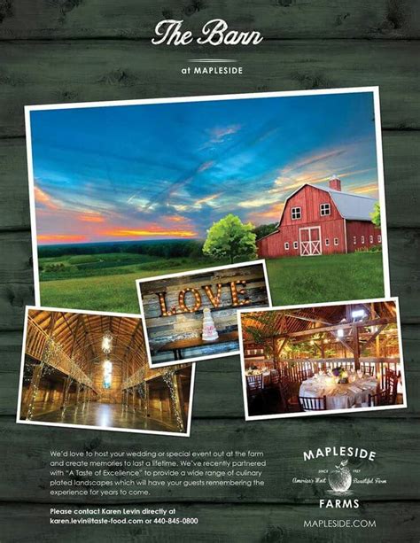 Mapleside Farms Calendar