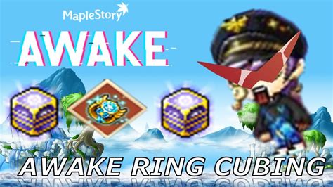 Maplestory awake ring. After the awake event my tradeable White Sheep Ring became untradeable and stuck on a char I was leveling for legion. I logged a ticket, but the issue remains. I logged a ticket, but the issue remains. 