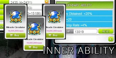 Maplestory sia inner ability.  The inner ability is a special stat that can boost your cha...