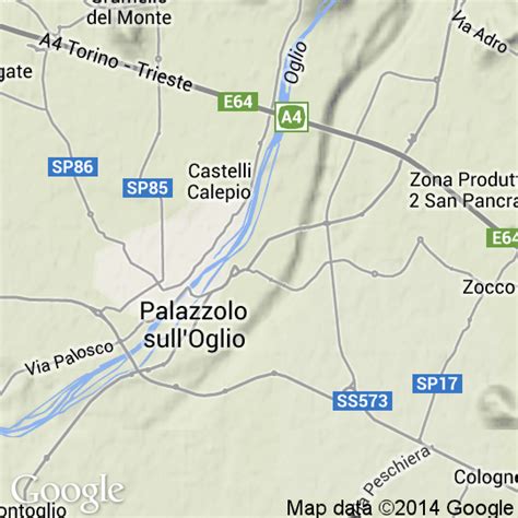 Mappa di Palazzolo sull