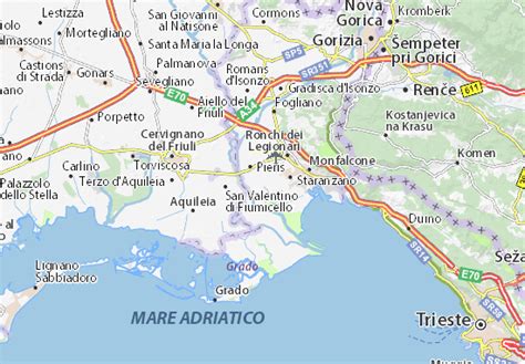 Mappa di San Canzian d