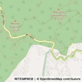 Mappa di Velletri - Contrada Colle dei Marmi - CAP 00049 TuttoCittà