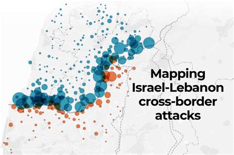 Mapping Electronic Domination Throughout Lebanon and Israel